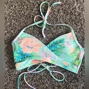 PINK Wrap Bikini Top